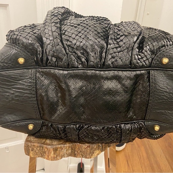Gucci GHW Black Python Sienna Hobo XL size - Picture 5 of 8